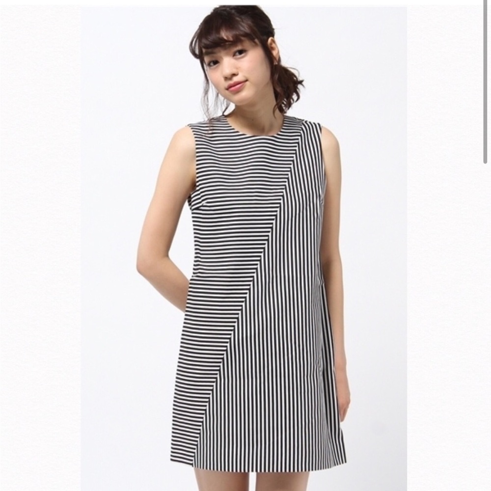 Kate Spade Saturday Mini Shift Dress Striped XS